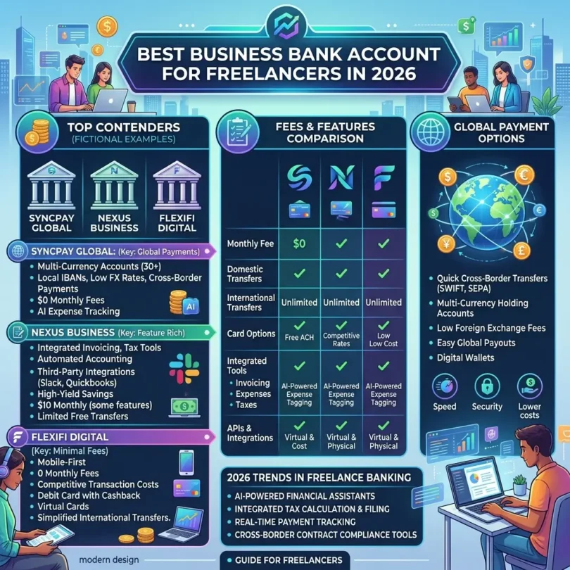 Best Business Bank Account for Freelancers